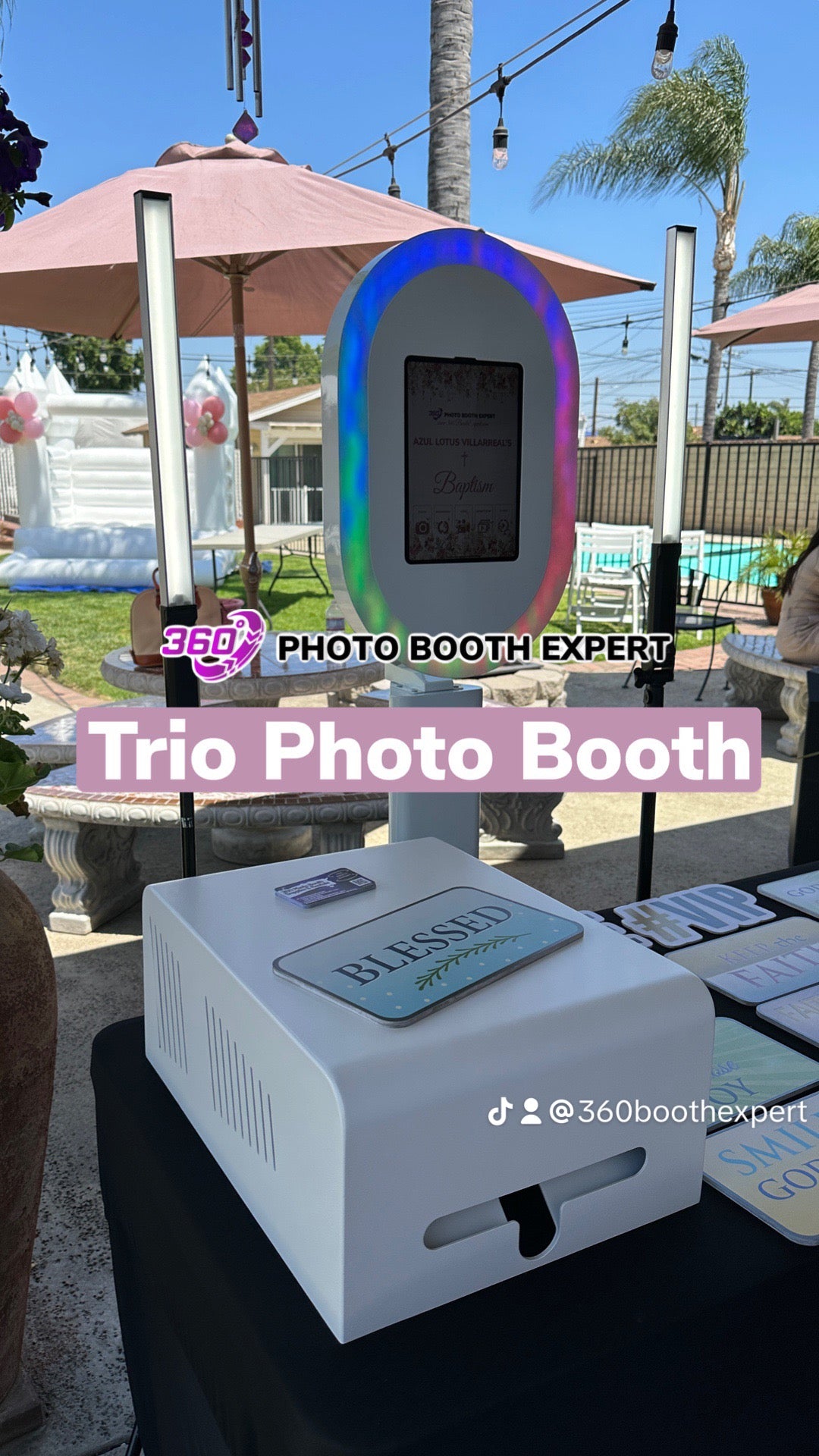 Trio Photo Booth Shell and Case