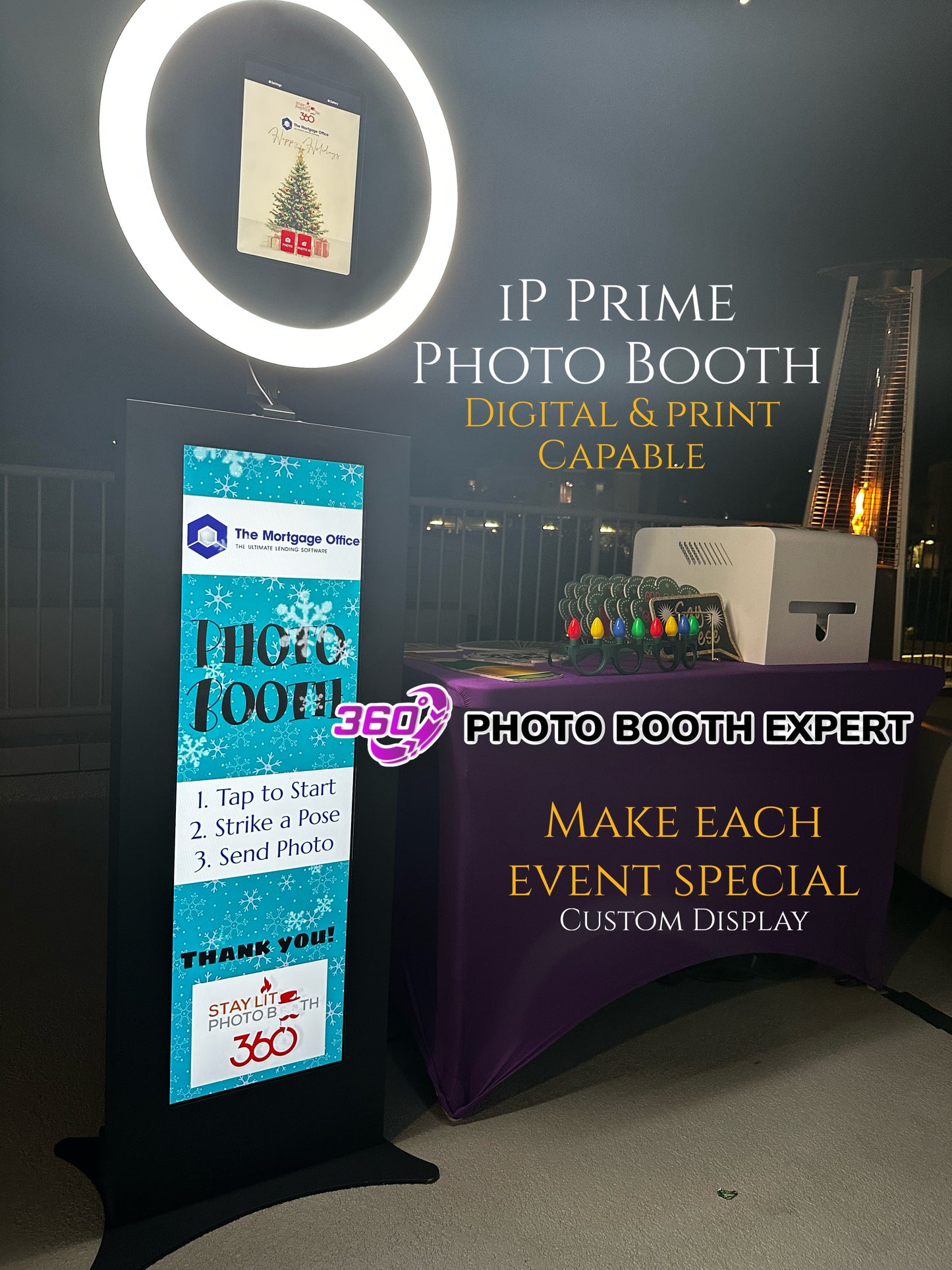 Digital Photo Booth Rental Package