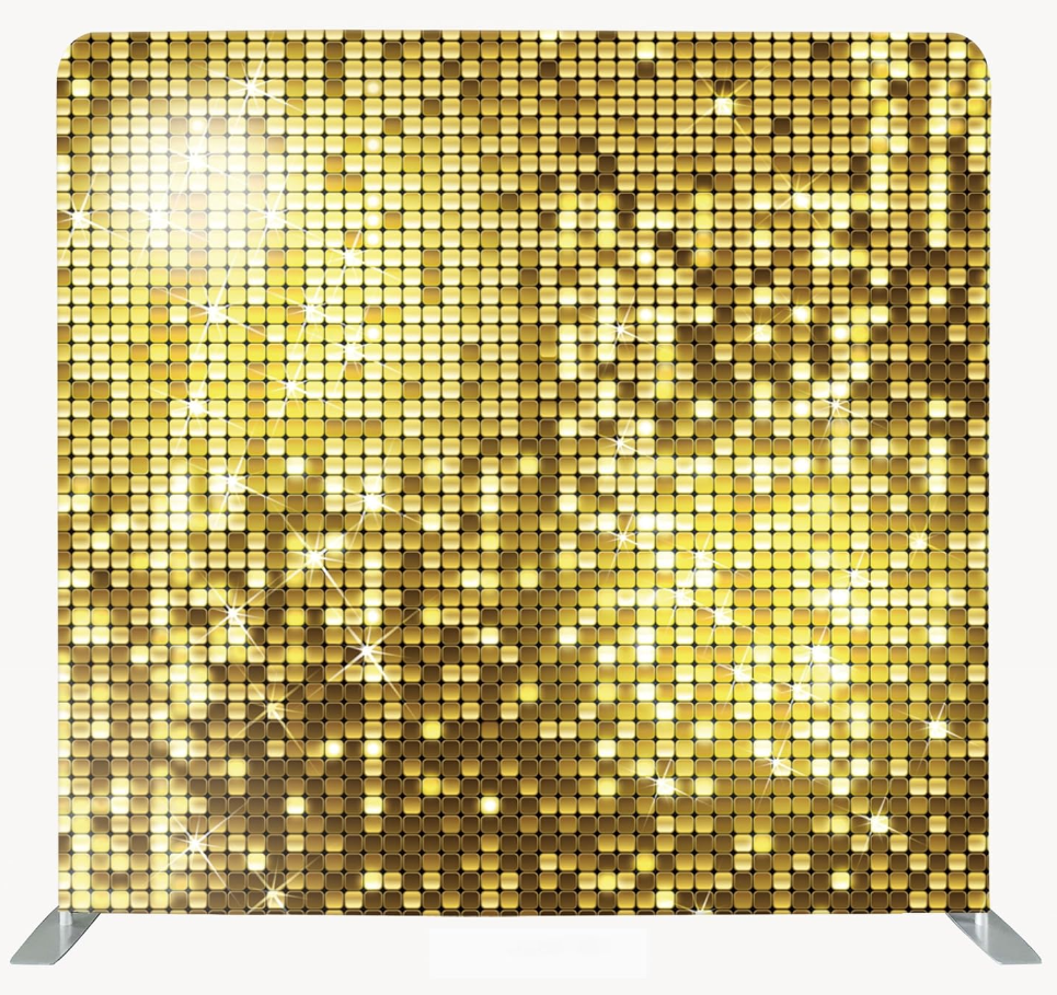 8ft Photo Booth Backdrop Single Sided Printing with Aluminum Tube Stand and Portable Carry Bag Photography Background