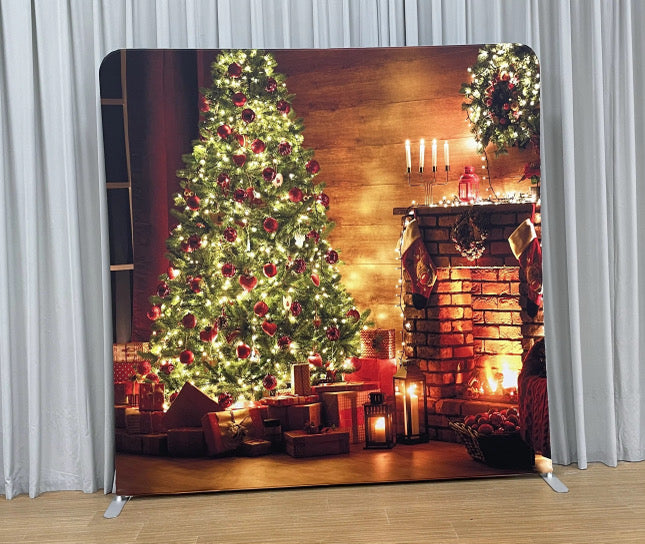 Photo Booth backdrops 8x8 fabric double sided - BLACK FRIDAY DEAL + SHIPPING