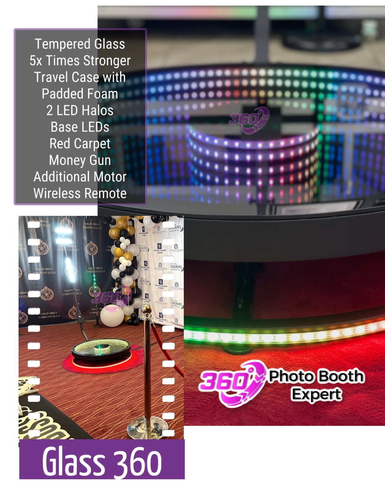 CLASSIC MIRROR 360 PHOTO BOOTH - BLACK FRIDAY DEAL + SHIPPING