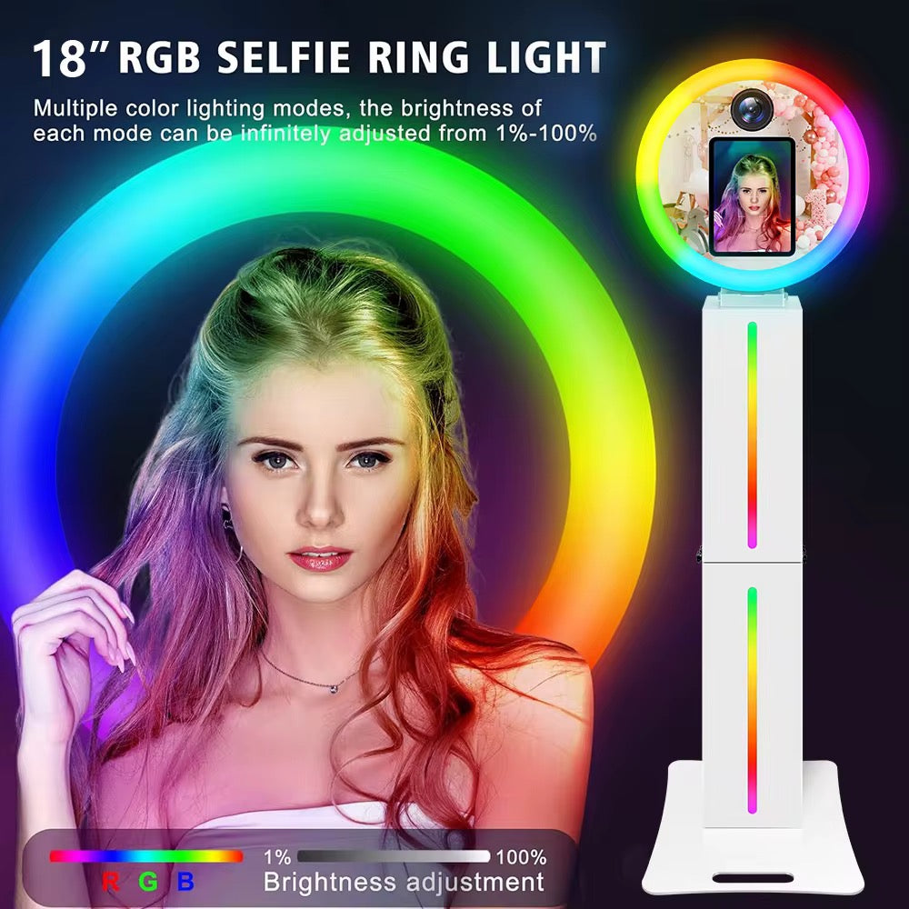 Roam Duo Photo Booth + Medium 360 Photo Booth Event Bundle