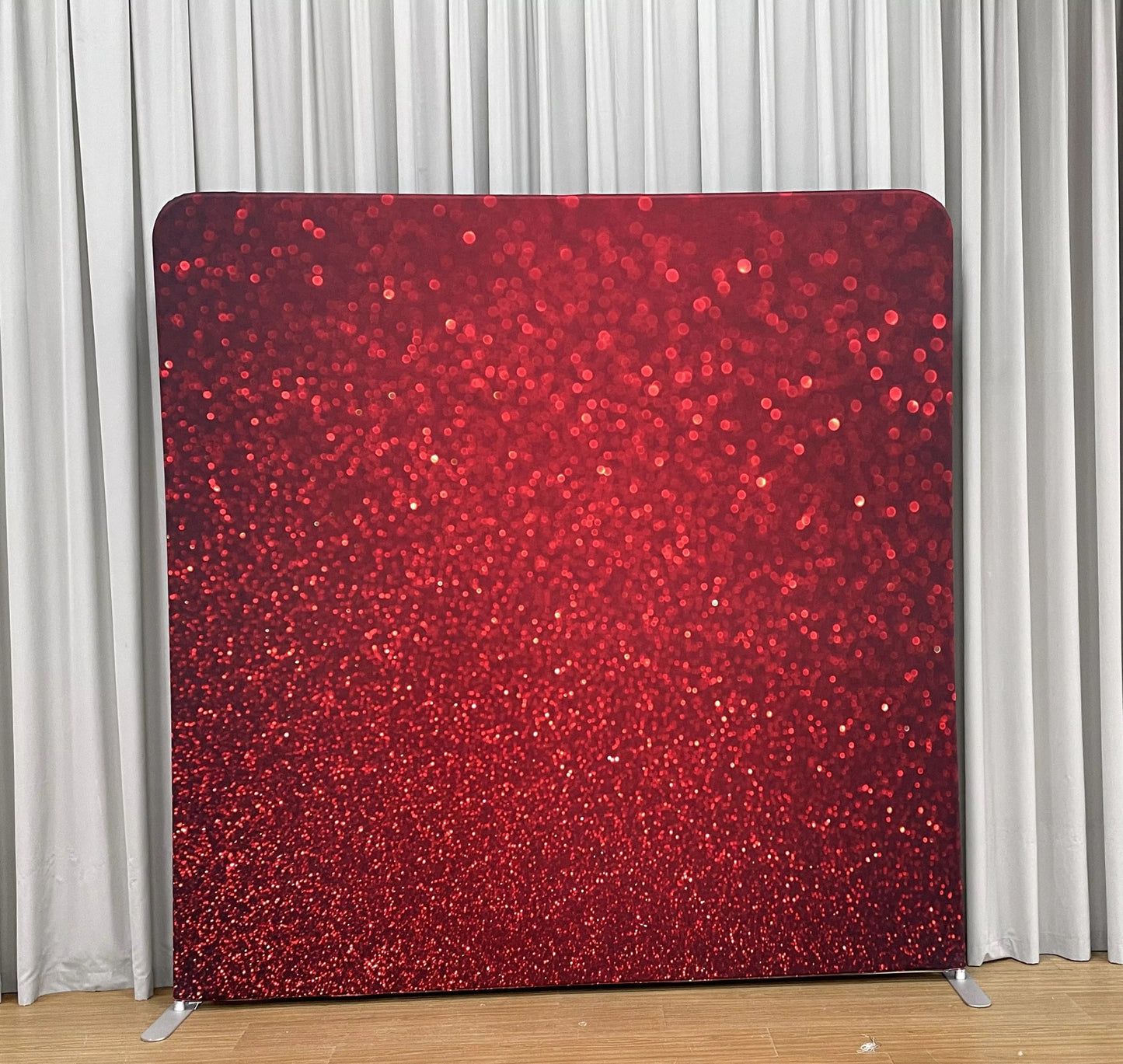 Photo Booth backdrops 8x8 fabric double sided - BLACK FRIDAY DEAL + SHIPPING