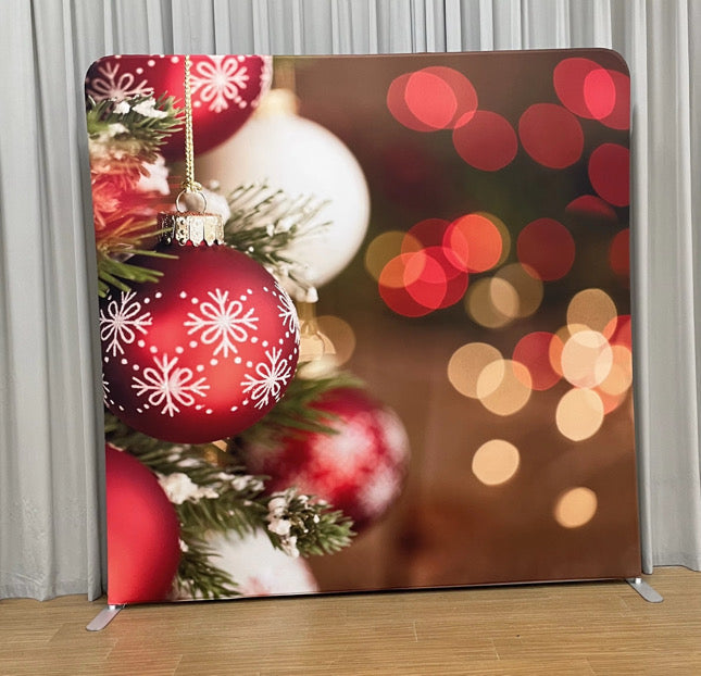 Photo Booth backdrops 8x8 fabric double sided - BLACK FRIDAY DEAL + SHIPPING