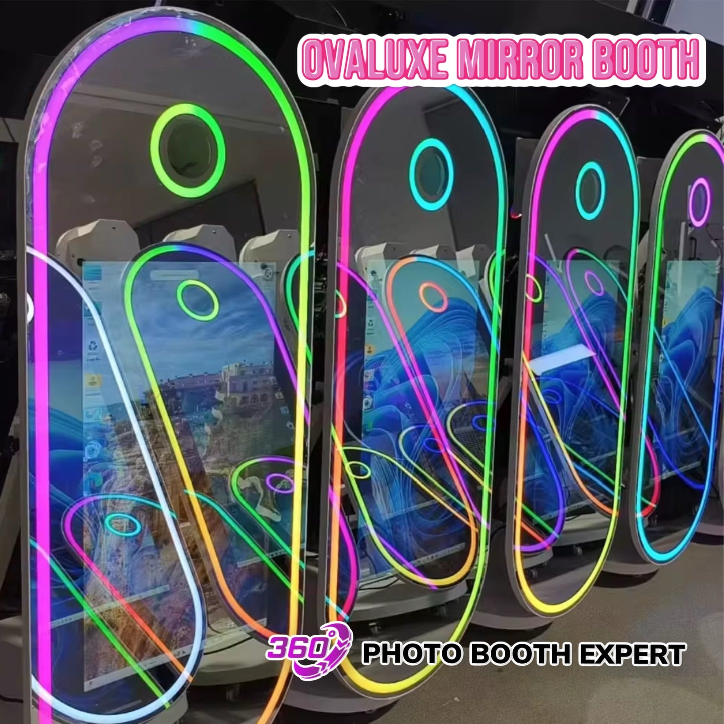 Ovaluxe Mirror Photo Booth