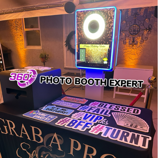 Printing Photo Booth Rental Package